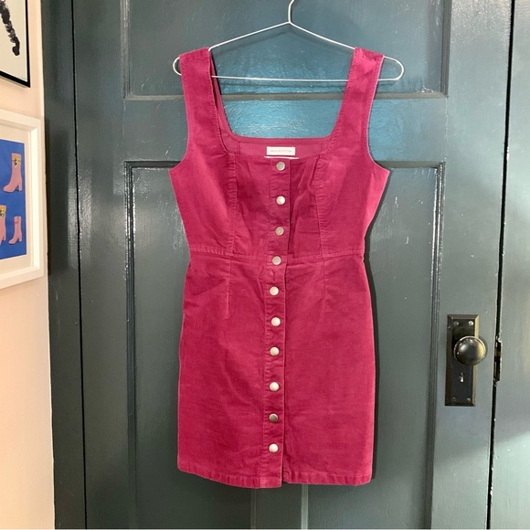 Urban Outfitters Dresses & Skirts - UO pink corduroy mini dress